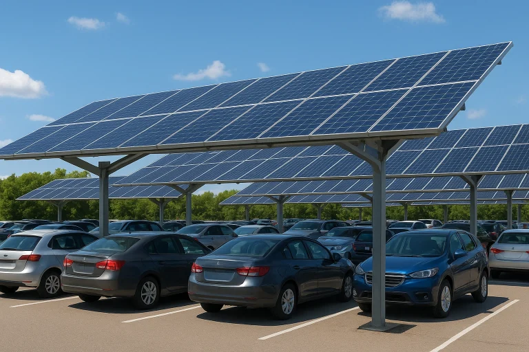 ombrières photovoltaïques