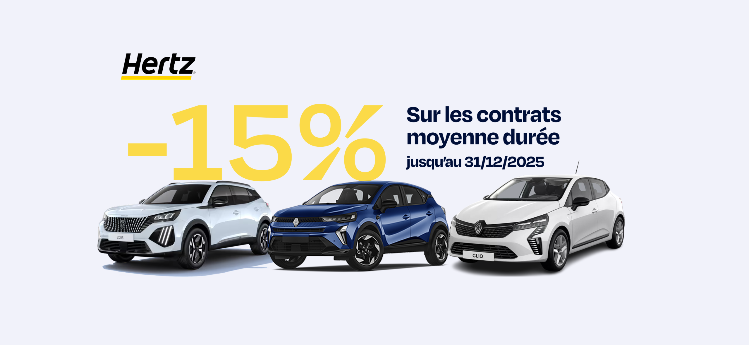 Offre LMD Hertz jusqu’au 31/12/2025