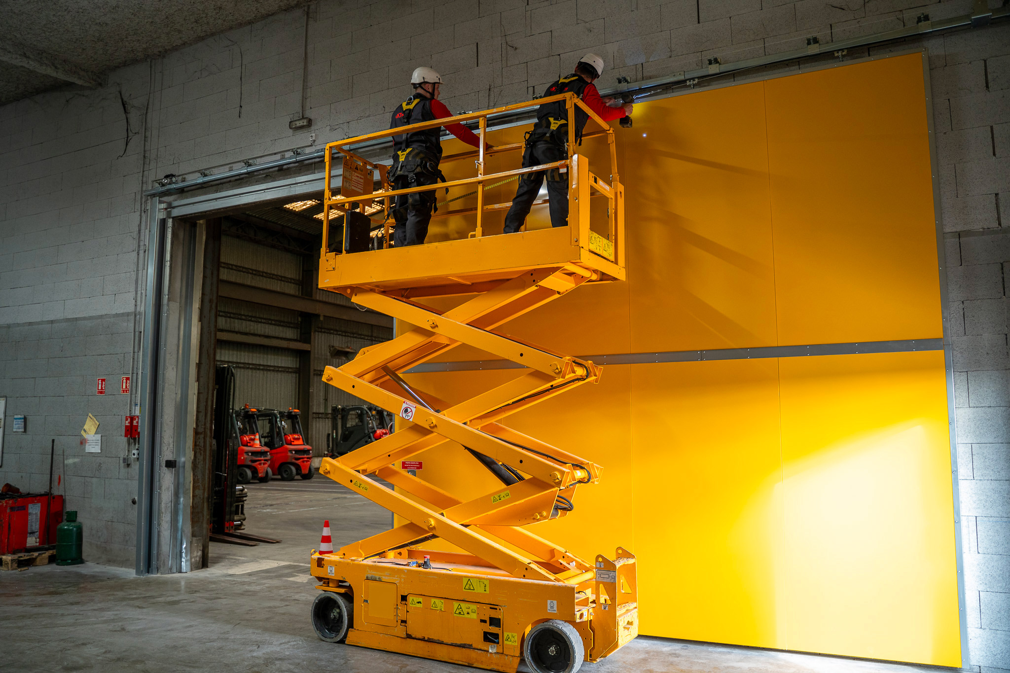 Compartimentage - porte coupe feu