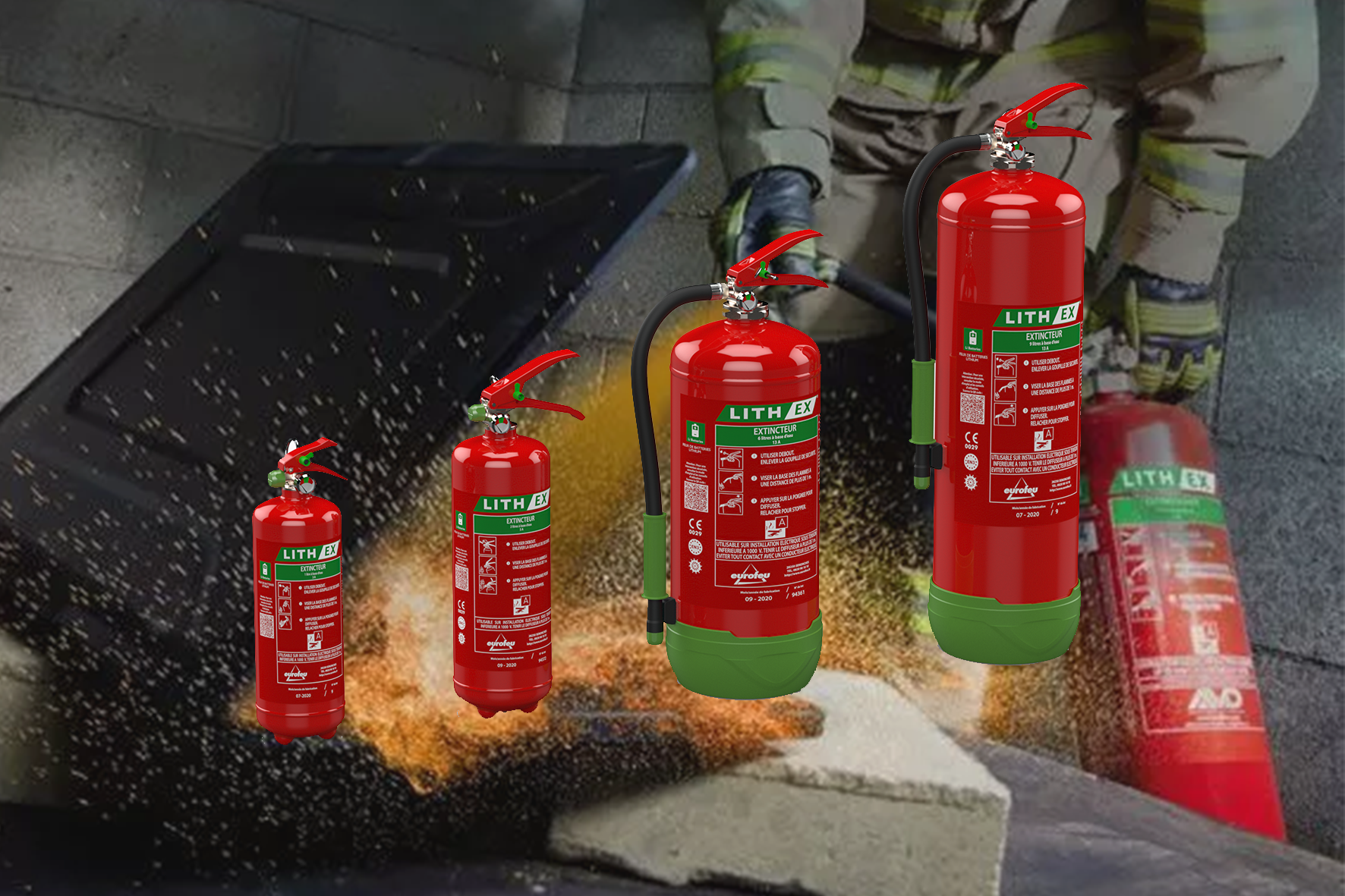 Extincteurs Lith-ex