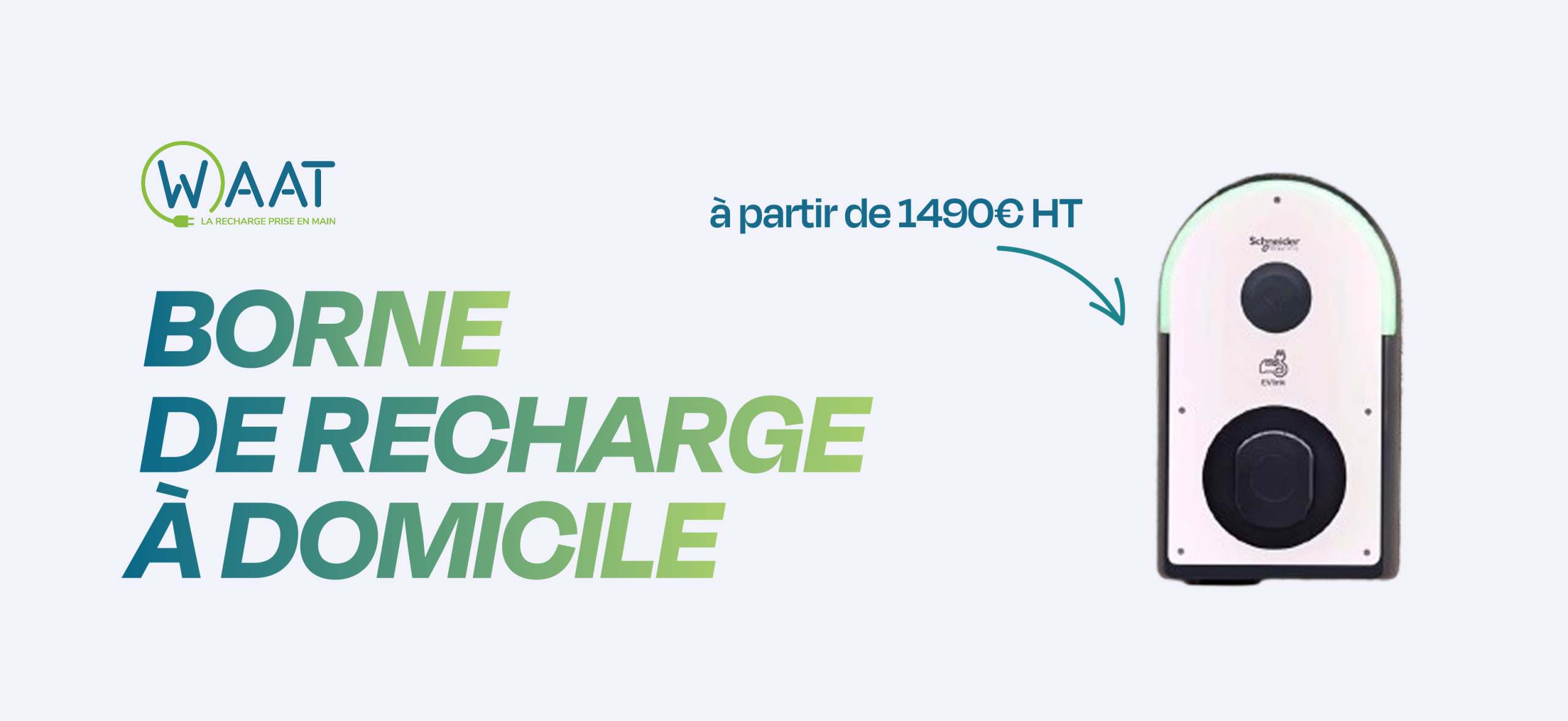 Offre pour les bornes à domicile